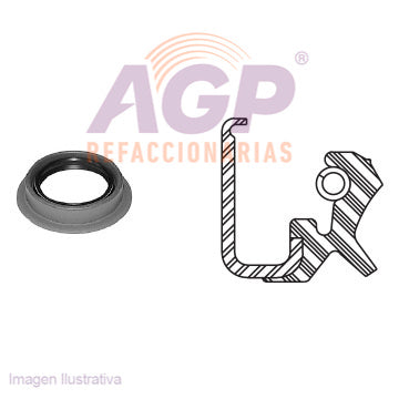RETEN  CIGUEÑAL DELANT. FORD F700 / F701 V8 7.0 429 / 7.5 460 (TFV-RE99471PL)