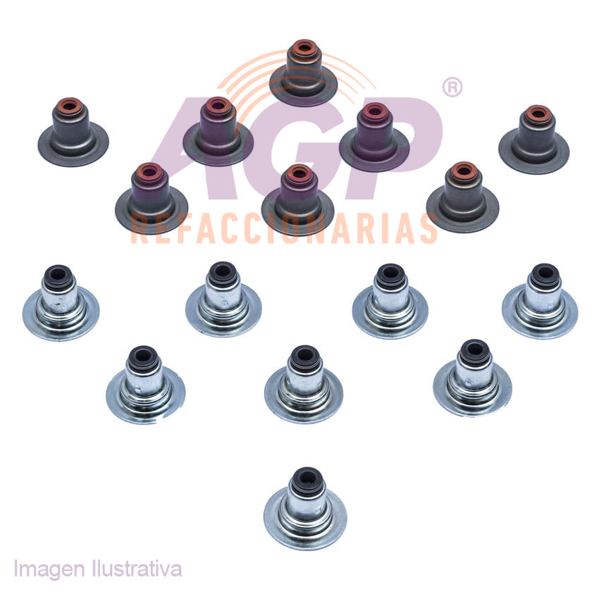 SELLOS PARA VALVULA BUICK ALLURE L4 2.4L 2010 - LACROSSE L4 2.4L 10-16 - REGAL L4 2.0L - REFACCIONARIAS AGP