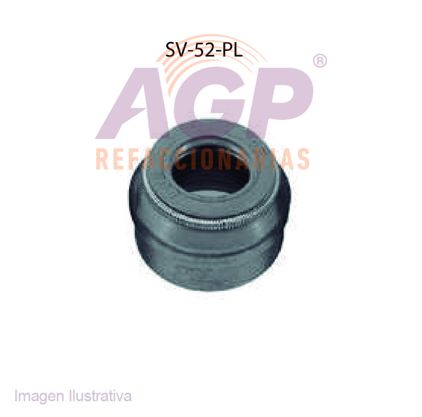 SELLOS PARA VALVULA VW L4 1.8L 1800CC SOHC 8V MOTOR CARBURADO   CARBURATED ENGINE VALVULA DE 7MM 1984-1992 GOLF