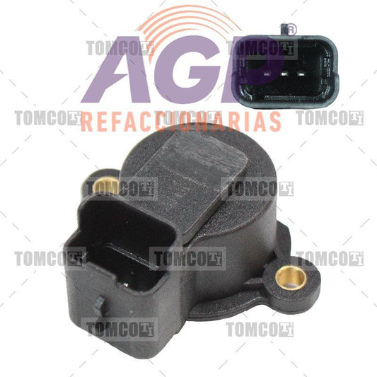 SENSOR DE POSICION DEL ACELERADOR / SENSOR TPS PEUGEOT 206  1.4 LTS.  4 CIL. (SOHC)  (MPFI)  2000-2008