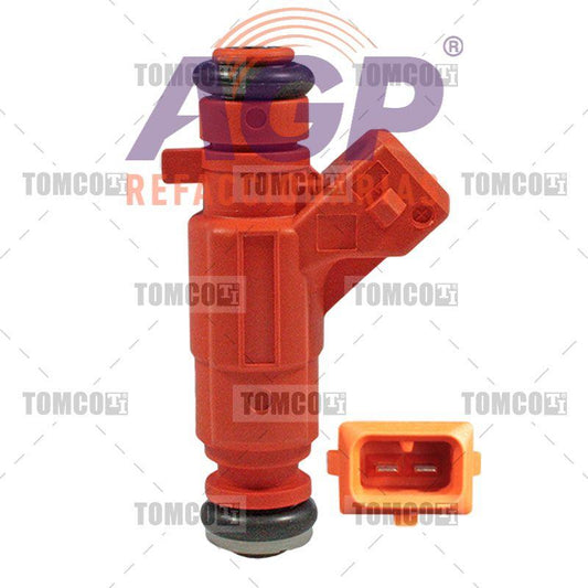 INYECTOR PARA SISTEMA MULTIPORT PEUGEOT 206  1.6 LTS.  4 CIL. (DOHC)  (MPFI)  2002-2004