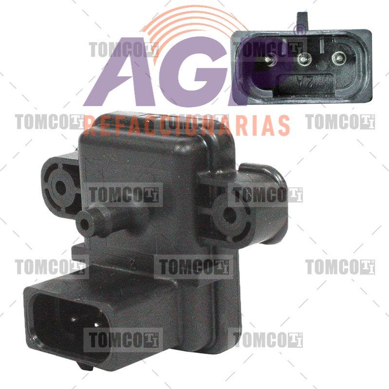 SENSOR DE PRESION ABSOLUTA DEL MULTIPLE / SENSOR MAP DODGE SHADOW  2.5 LTS.  4 CIL.   (MPFI)  1991-1994 - REFACCIONARIAS AGP
