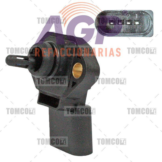 SENSOR DE PRESION ABSOLUTA DEL MULTIPLE / SENSOR MAP  VOLKSWAGEN JETTA A4 TURBO 1.8 LTS.4 CIL.L4 SOHC NACIONAL 2000-2005 /VOLKSWAGEN BEETLE TURBO 1.8 LTS.4 CIL.L4 DOHC NACIONAL 1999-2005 /VOLKSWAGEN