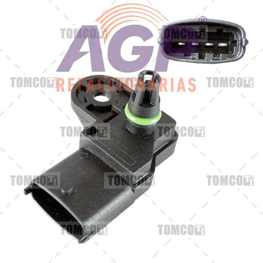 SENSOR DE PRESION ABSOLUTA DEL MULTIPLE / SENSOR MAP CHEVROLET TORNADO  1.8 LTS.  4 CIL. (SOHC)  (MPFI)  2006-2011/ RAM RAM 700  1.6 LTS.  4 CIL. (DOHC)  (MPFI)  2015-2020/ CHEVROLET CORSA  1.8 LTS.
