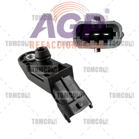 SENSOR DE PRESION ABSOLUTA DEL MULTIPLE / SENSOR MAP FIAT GRANDE PUNTO  1.4 LTS.  4 CIL. (DOHC)  (MPFI)  2007-2009