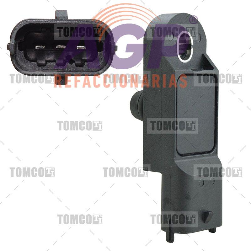 SENSOR DE PRESION ABSOLUTA DEL MULTIPLE (MAP) FIAT 500 TURBO 1.4 LTS.  4 CIL. (DOHC)  (MPFI)  2013-2015/ DODGE DART TURBO 1.4 LTS.  4 CIL. (SOHC) 16 VAL (MPFI) (IMP) 2014-2016/ FIAT 500 TURBO 1.4 LT