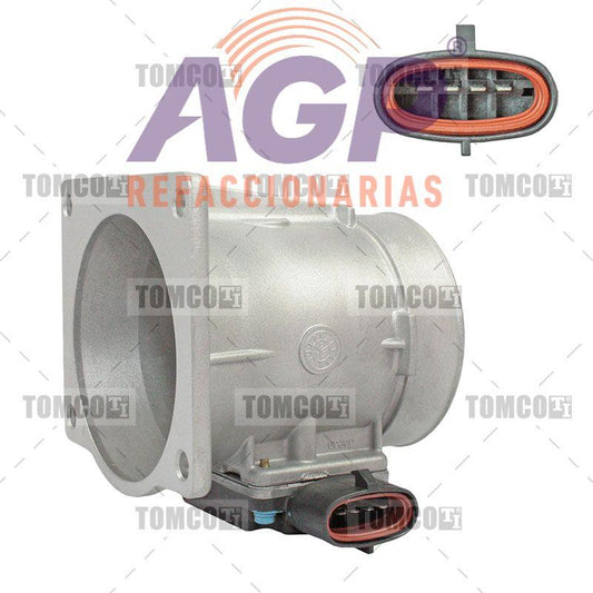 SENSOR DE FLUJO DE MASA DE AIRE / SENSOR MAF FORD WINDSTAR  3.8 LTS.  6 CIL. (OHV)  (MPFI)  1995
