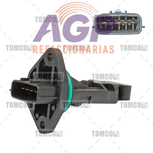 SENSOR DE FLUJO DE MASA DE AIRE / SENSOR MAF NISSAN SENTRA  1.8 LTS.  4 CIL. (DOHC)  (MPFI)  2001-2006