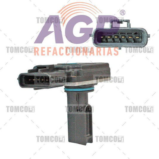 SENSOR DE FLUJO DE MASA DE AIRE / SENSOR MAF FORD ESCAPE  3.0 LTS.  6 CIL. (DOHC)  (MPFI)  2001-2007