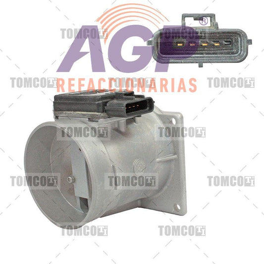 SENSOR DE FLUJO DE MASA DE AIRE / SENSOR MAF FORD F-150  4.6 LTS.  8 CIL. (SOHC)  (MPFI)  1997-1999