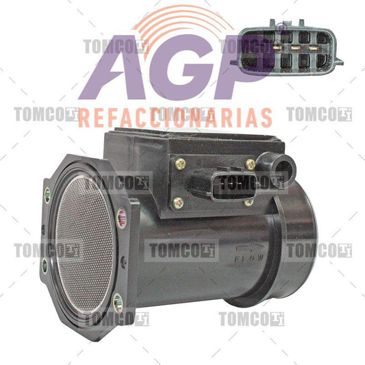SENSOR DE FLUJO DE MASA DE AIRE / SENSOR MAF NISSAN SENTRA  1.6 LTS.  4 CIL. (DOHC)  (MPFI)  1996-1999