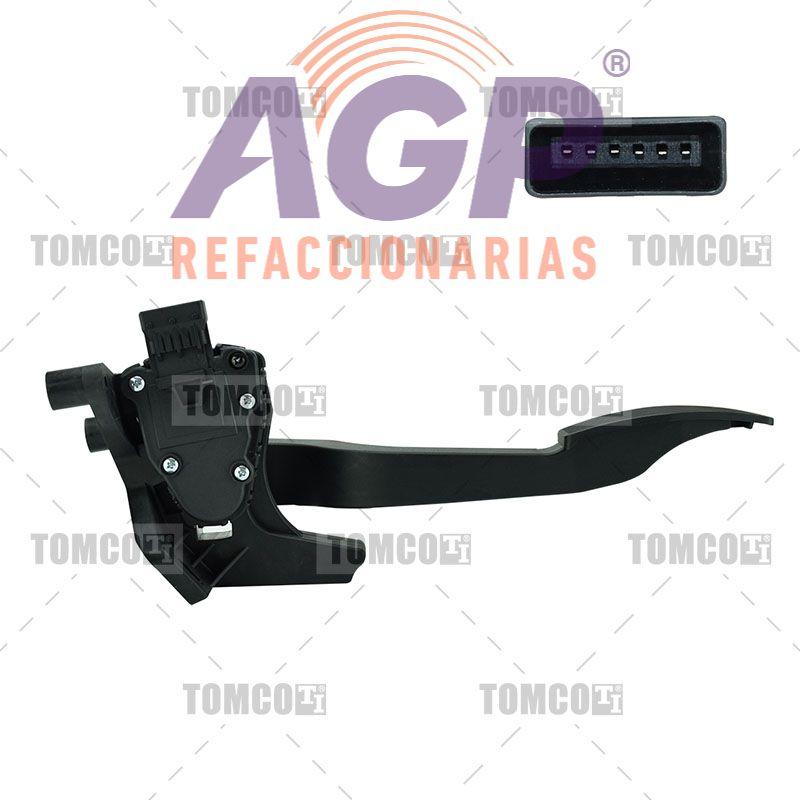 PEDAL DE ACELERADOR  CHEVROLET CORSA  1.8 LTS.  4 CIL. (SOHC)  (MPFI)  2003-2008CHEVROLET TORNADO  1.8 LTS.  4 CIL. (SOHC)  (MPFI)  2006-2011