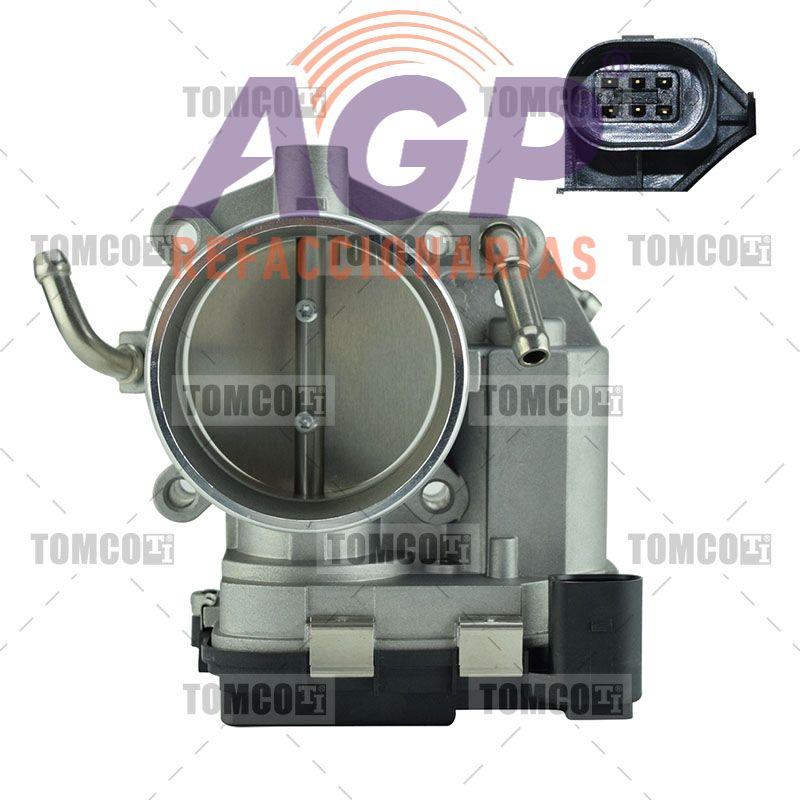 CUERPO DE ACELERACION VOLKSWAGEN BORA  2.5 LTS.  5 CIL. (DOHC)  (MPFI)  2006-2010