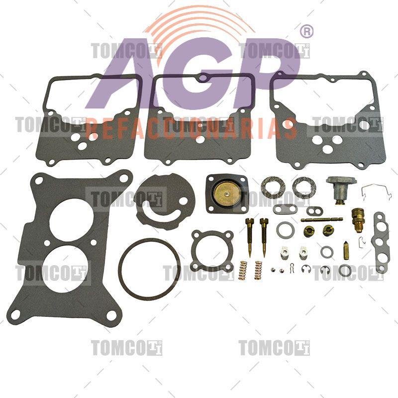 REPUESTOS DE CARBURACION COMPLETOS FORD GALAXIE 4.3 LTS. 8 CIL. V8 NATURAL  260 NACIONAL F-2 1963-1969 / FORD GALAXIE 4.7 LTS. 8 CIL. V8 NATURAL  289 NACIONAL F-2 1963-1969 / FORD FALCON 4.7 LTS