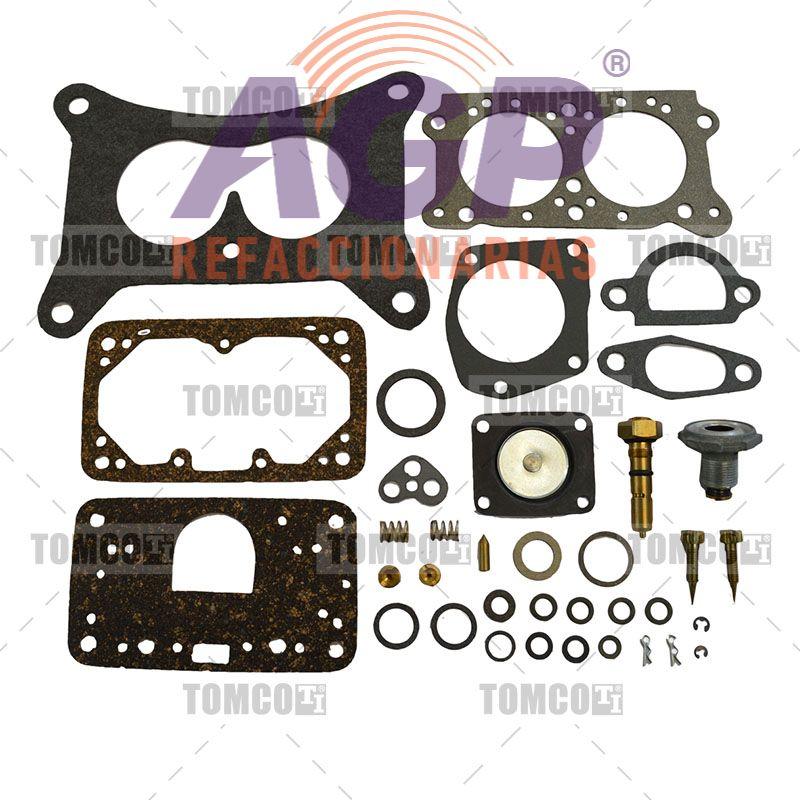 REPUESTOS DE CARBURACION COMPLETOS FORD F-350 4.7 LTS. 8 CIL. V8 NATURAL  289 NACIONAL H-2 2300 1967-1975 / FORD F-350 5.4 LTS. 8 CIL. V8 NATURAL  332 NACIONAL H-2 2300 1967-1975 / FORD F-350 5.