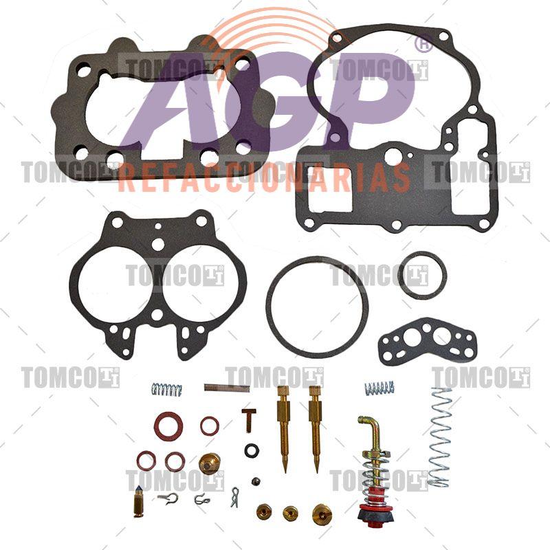 REPUESTOS DE CARBURACION COMPLETOS CHEVROLET MALIBU 5.7 LTS. 8 CIL. V8 NATURAL  350"  (TOM-T8361)